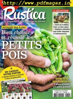 Rustica – 29 mars 2019