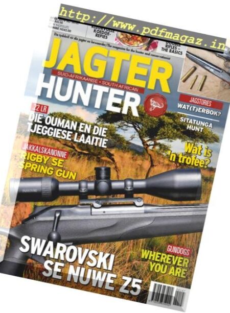 SA Hunter Jagter – April 2019 Cover