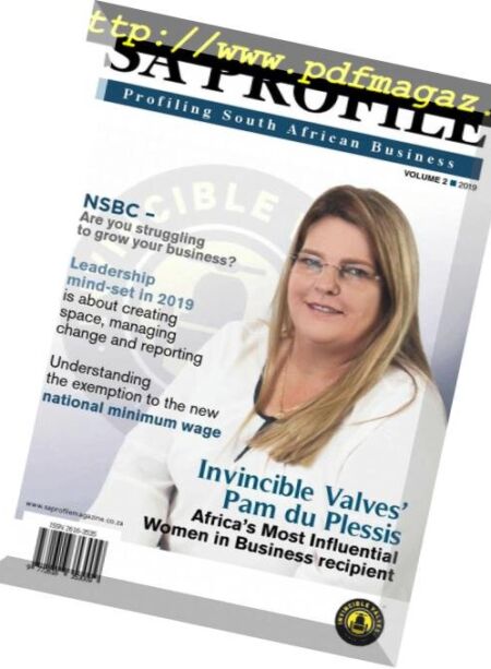 SA Profile – February 2019 Cover