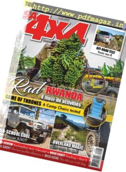 SA4x4 – April 2019
