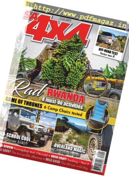 SA4x4 – April 2019 Cover