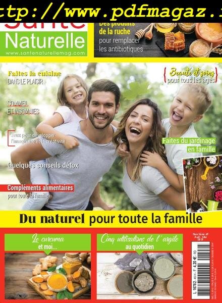 Sante Naturelle – Hors-Serie – avril 2019 Cover