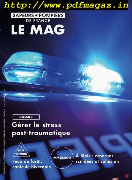 Sapeurs-Pompiers de France – avril 2019 Cover