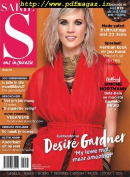 Sarie – April 2019