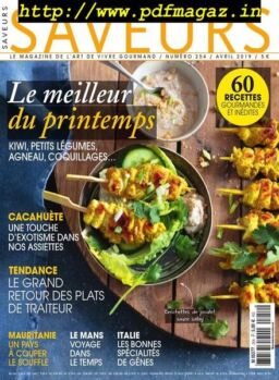 Saveurs France – Avril 2019
