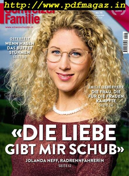 Schweizer Familie – 11 April 2019 Cover