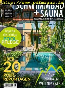 Schwimmbad & Sauna – April 2019