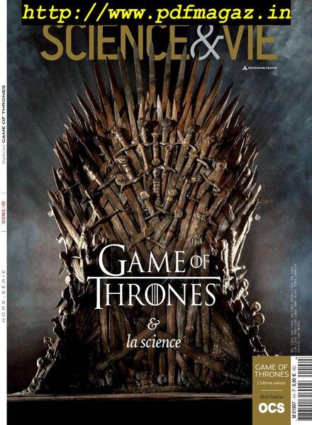 Science & Vie – Hors-Serie N 1 – Special Game of Thrones 2019 Cover