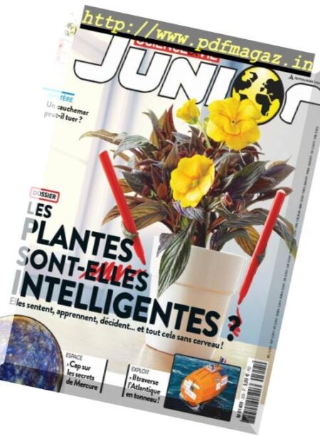 Science & Vie Junior – avril 2019 Cover
