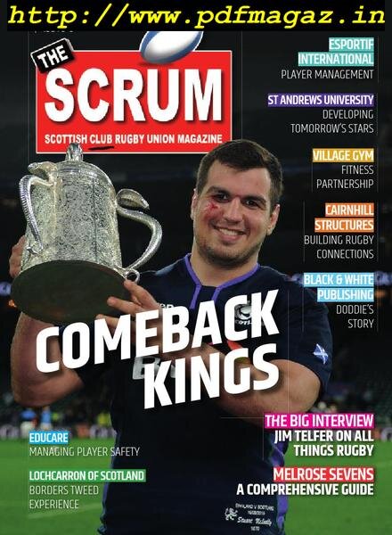 SCRUM Magazine – April 2019 Cover