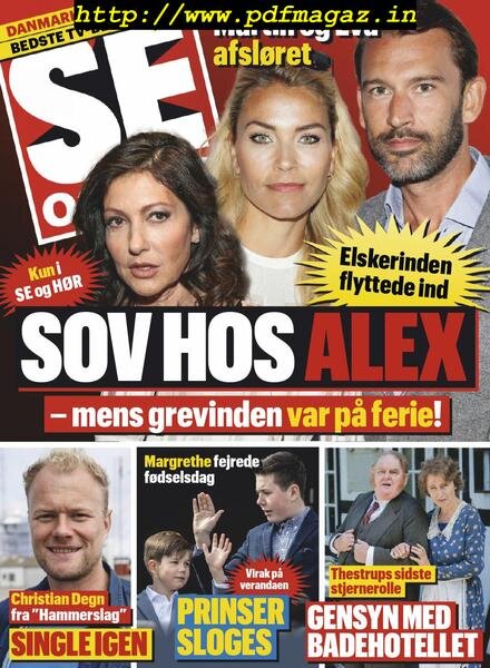 SE og HoR – 24 april 2019 Cover