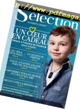 Selection du Reader’s Digest Canada – mars 2019