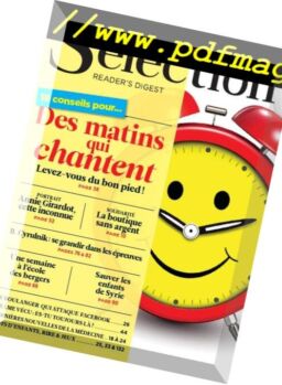 Selection Reader’s Digest France – mars 2019