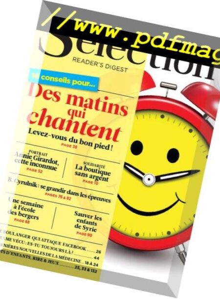 Selection Reader’s Digest France – mars 2019 Cover