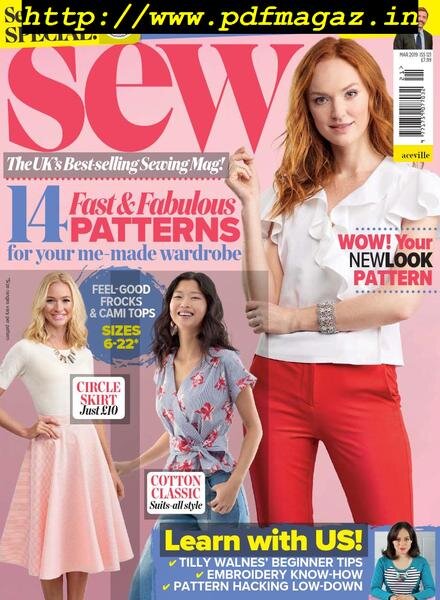 Sew – March 2019 Cover