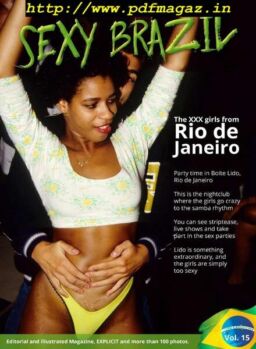 Sexy Brazil Editorial Photo Magazine – April 2019