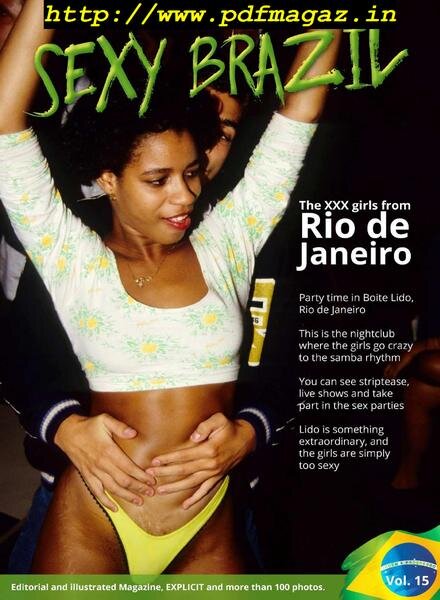 Sexy Brazil Editorial Photo Magazine – April 2019 Cover