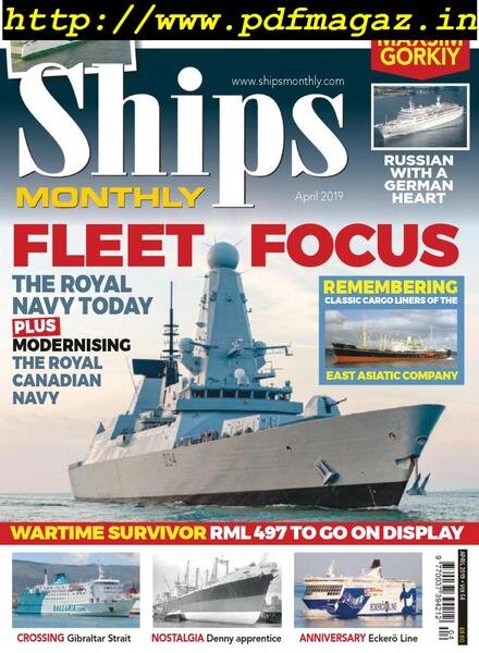 Ships Monthly – April 2019 Cover