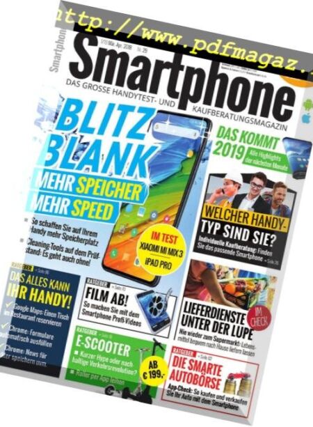 Smartphone Magazin – Februar 2019 Cover