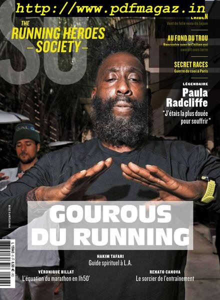 So The Running Heroes Society – Printemps 2019 Cover