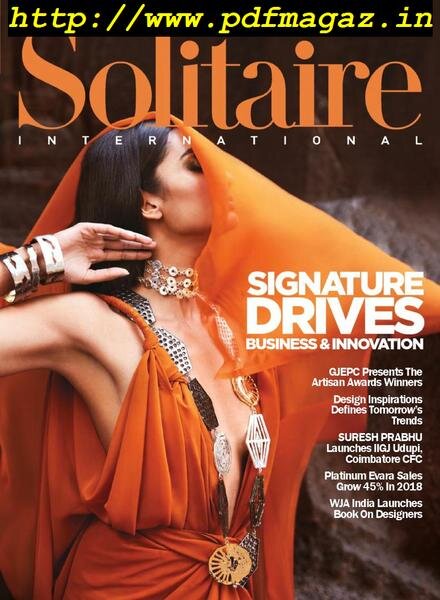 Solitaire International – March 2019 Cover