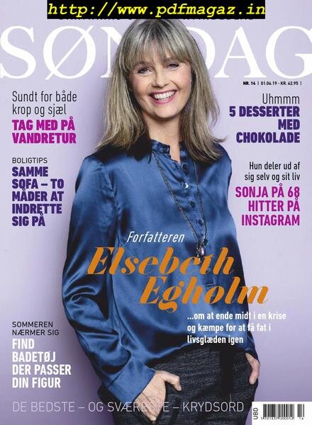 Sondag – 01 april 2019 Cover