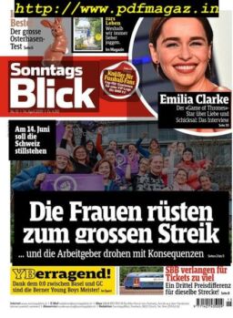 SonntagsBlick – 14 April 2019