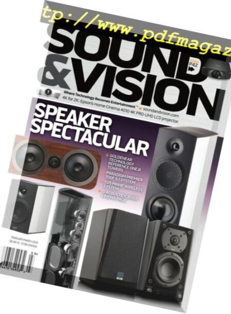 Sound & Vision – March 2019 Cover