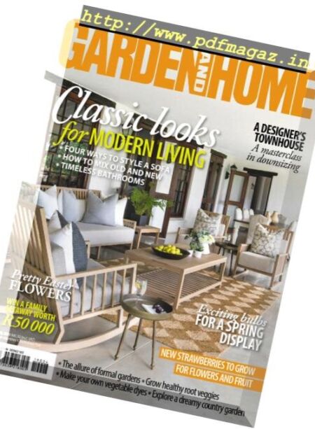 South African Garden and Home – April 2019 Cover