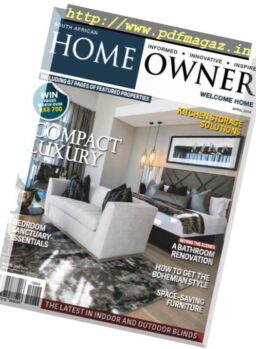 South African Home Owner – April 2019