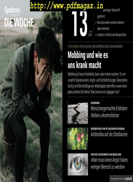 Spektrum Die Woche – 29 Marz 2019 Cover