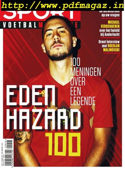 Sport Voetbal Magazine – 27 Maart 2019 Cover