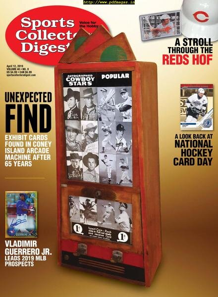 Sports Collectors Digest – April 12, 2019 Cover