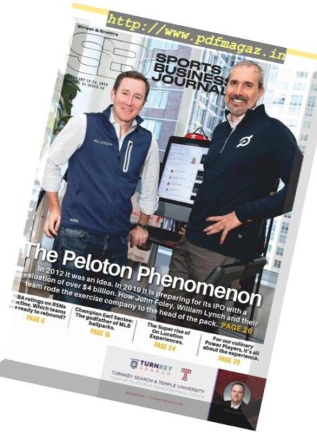 SportsBusiness Journal – 18 February 2019 Cover