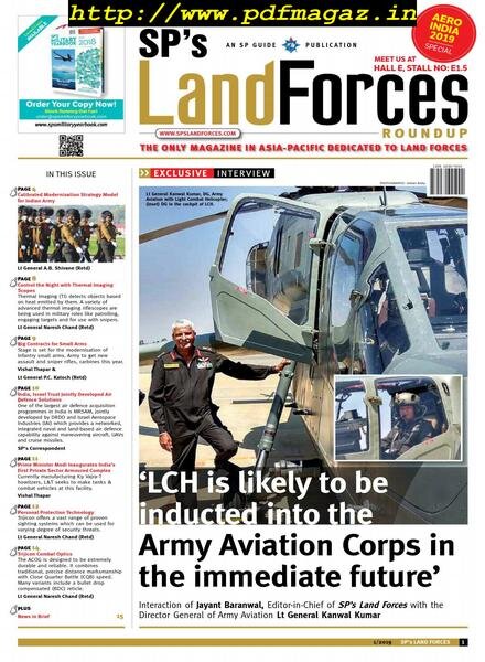 SP’s Land Forces – February 15, 2019 Cover