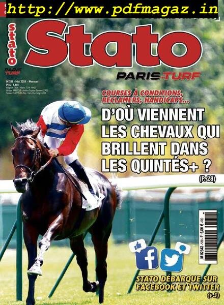 Stato Turf – mai 2019 Cover
