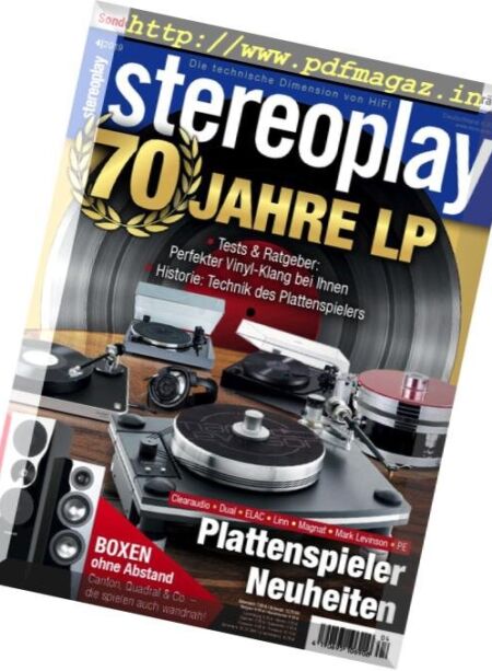 Stereoplay – April 2019 Cover