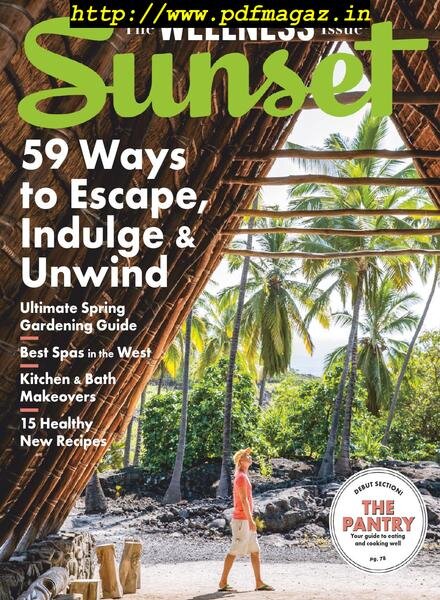 Sunset – April 2019 Cover
