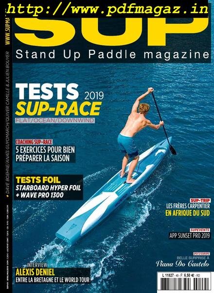SUP magazine – avril 2019 Cover