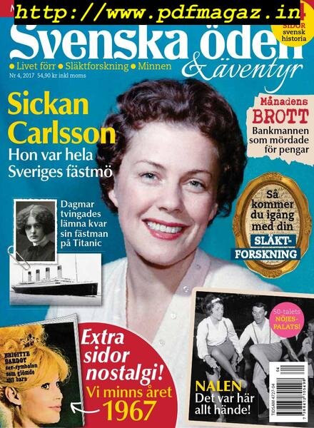 Svenska Oden & aventyr – april 2017 Cover