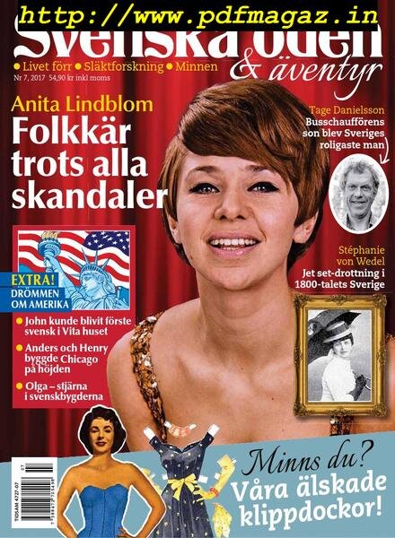 Svenska Oden & aventyr – juli 2017 Cover