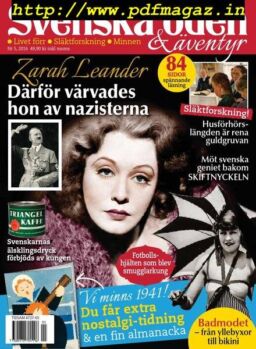 Svenska Oden & aventyr – juni 2016