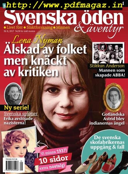 Svenska Oden & aventyr – september 2017 Cover