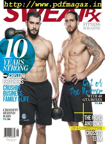 Sweat RX – Spring 2019 Cover