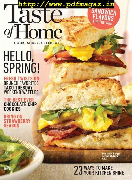 Taste of Home – March 20, 2019 Cover