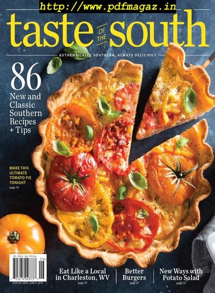 Taste of the South – May 2019 Cover