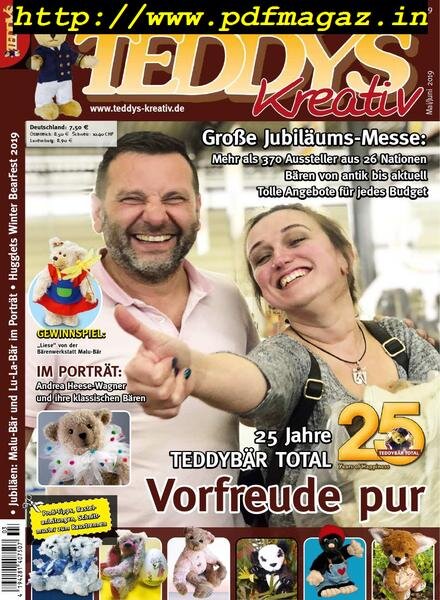 Teddys Kreativ – Marz 2019 Cover