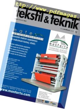 Tekstil Teknik – February 2019