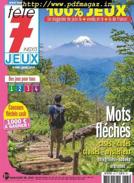Tele 7 Jeux – avril 2019 Cover