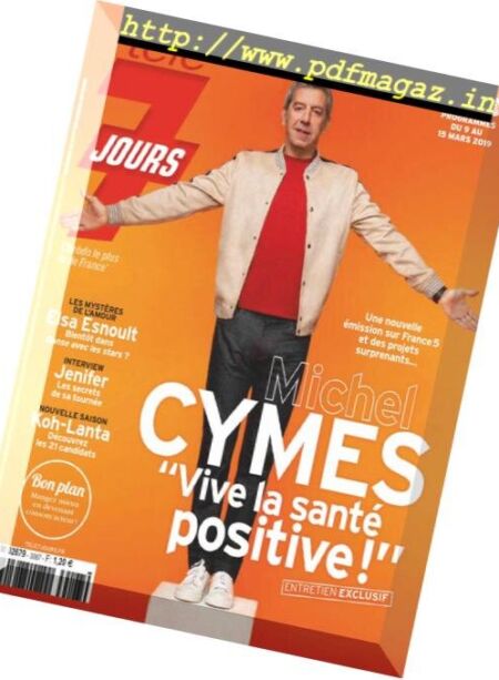 Tele 7 Jours – 09 mars 2019 Cover